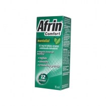 AFRIN COMFORT MENTOLLALA OLDATOS ORRSPRAY 15 ML, Gyógytündér Gyógyszertár és Webáruház - Kartal